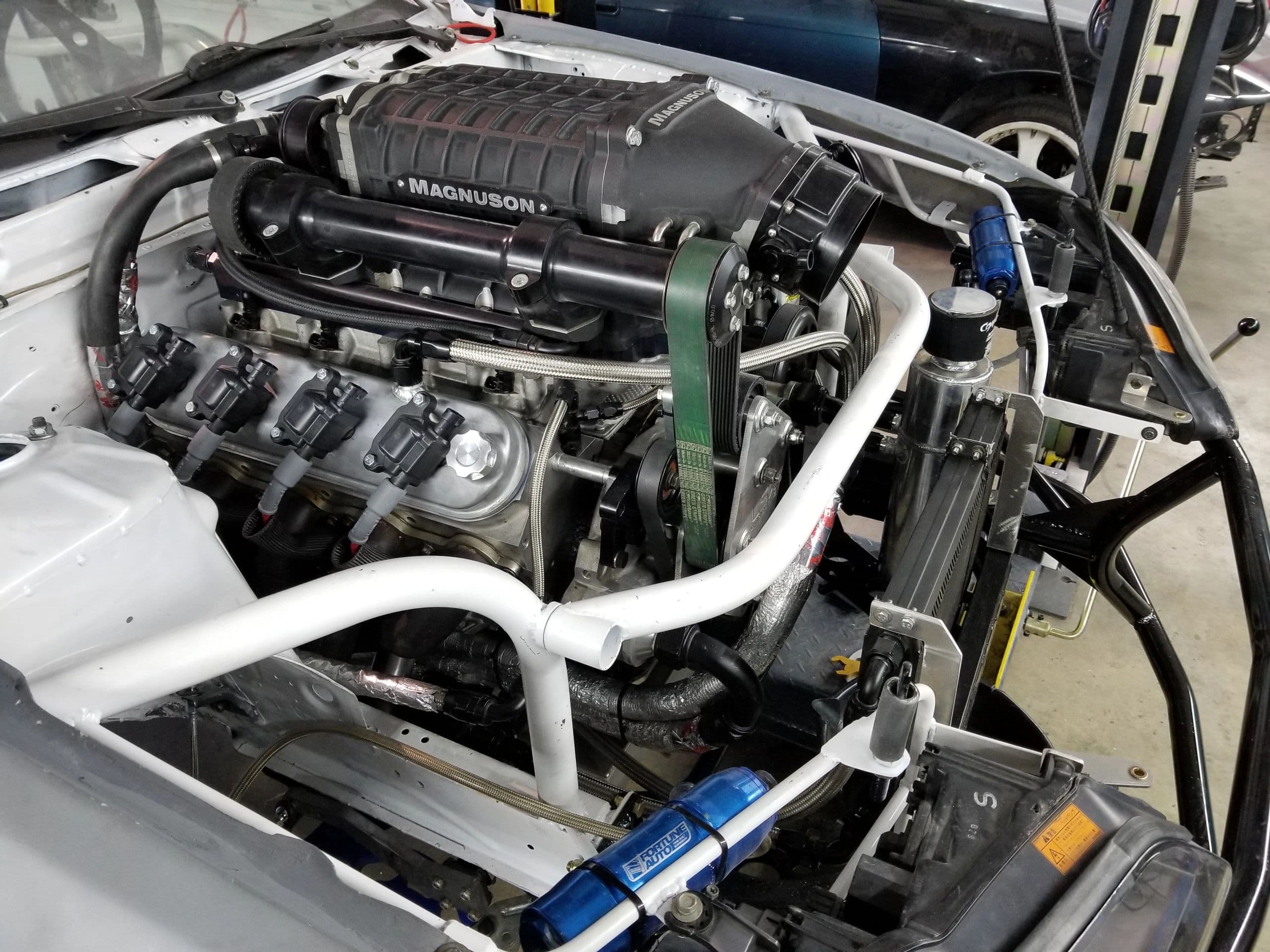 Committed Service Brand engine build in progress